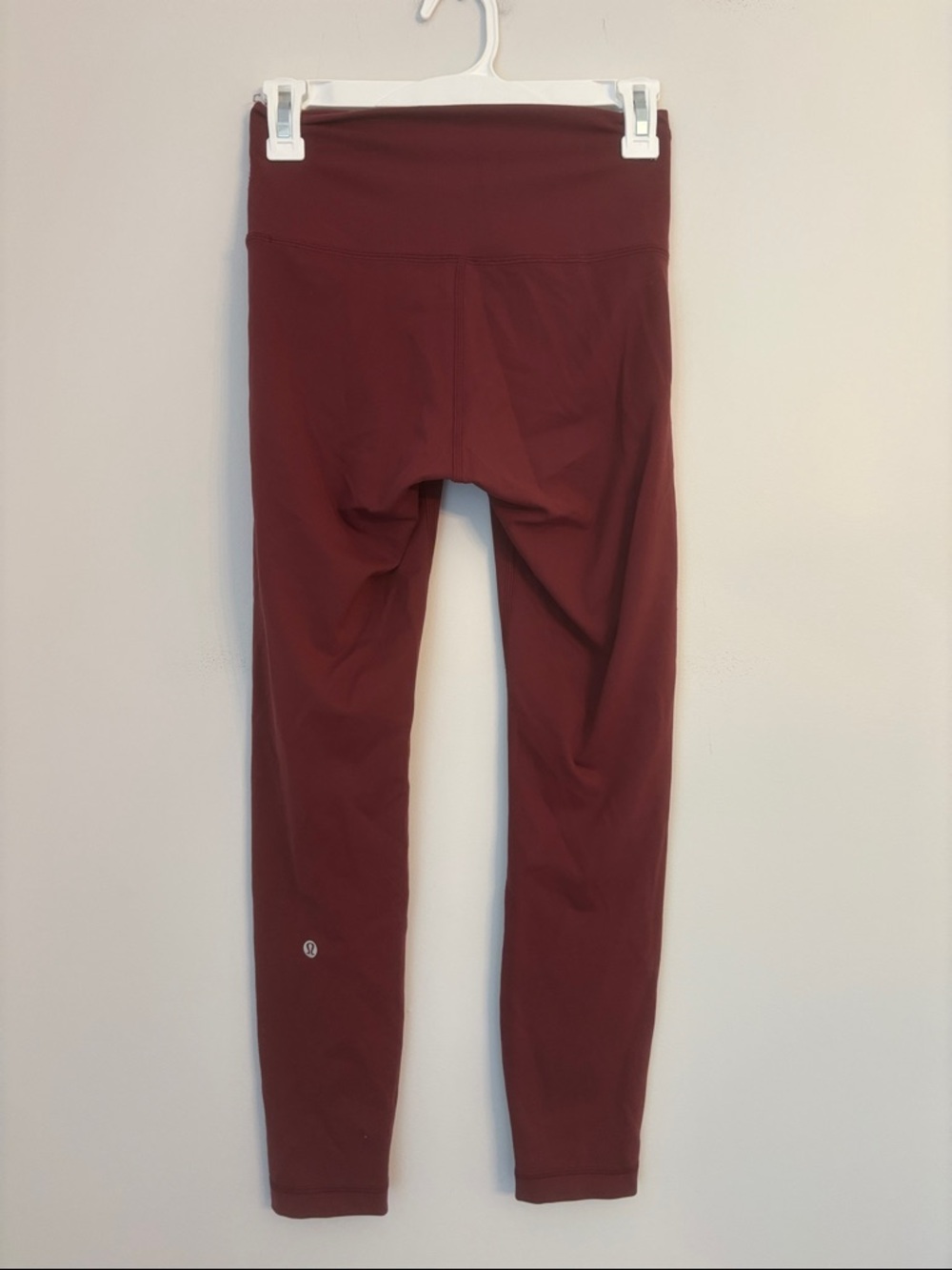 Lululemon Deep Red Wunder Train Legging 25in Size 6 - Picture 5 of 5